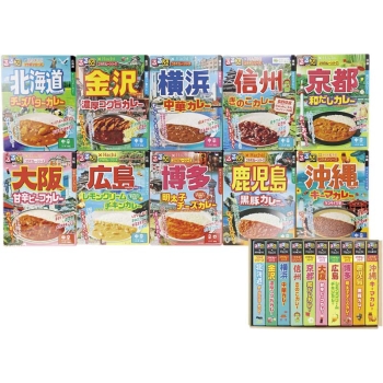 【お中元】ハチ食品　るるぶ×ＨＡＣＨＩコラボシ旅気分カレーＢＯＸ