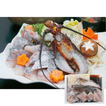 【お歳暮】吟月　天然イセエビと鯛の祝い鍋　２９４０１４５