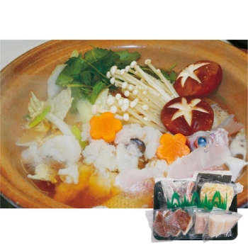 【お歳暮】吟月　はもと鯛の鍋　２９４０１４４