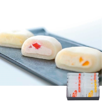 【お歳暮】福井堂　生クリーム大福３種セット　３２２００３４