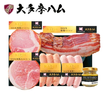 ☆しろハム☆ 鹿野高原牧場ハムギフト（彩）｜モンベル