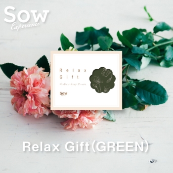 ＜カタログギフト＞ソウ・エクスペリエンス　Ｒｅｌａｘ　Ｇｉｆｔ（ＧＲＥＥＮ）
