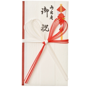 金封 花結び 赤白