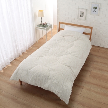 【在庫限り】西川　極技　日本製羽毛掛ふとんセミダブルダックダウン９０％　ＤＰ３６０以上　抗菌加工付