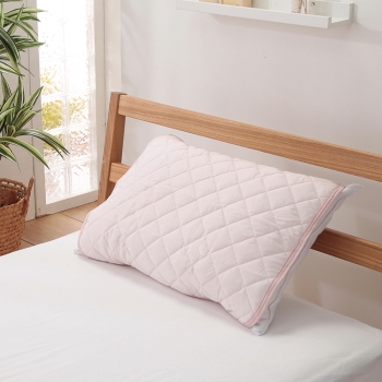 西川の枕パッドひんやりクール＆やさしいパイルお好きな面で暑い夏も心地の良い睡眠を！