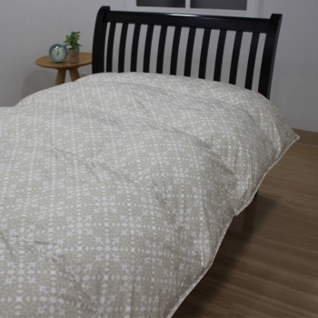 【１１／１９発売】西川　羽毛掛けふとん　シングル　ダウン８５％、フェザー１５％　ベージュ