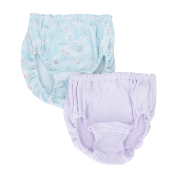 女児　ラメ＆モノトーンショーツ　２枚組