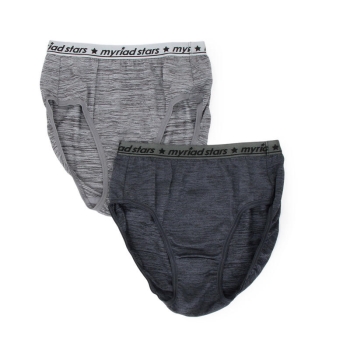 女児　アウトゴム仕様カチオンショーツ　２枚組