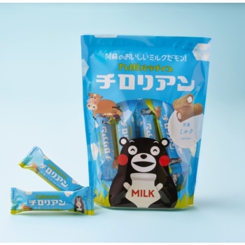 千鳥饅頭総本舗　チロリアンショート（阿蘇ミルク）