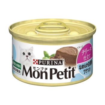 モンプチ缶　テリーヌ仕立て　なめらか白身魚　ツナ入り８５ｇ