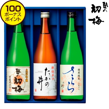 【お歳暮】高の井酒造　こだわり蔵元直送セット Ｔ－ＧＳＳ