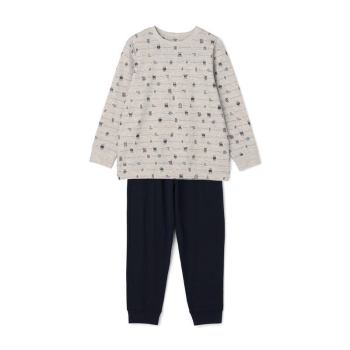 グレイスフルデイズ　婦人　肌側綿１００％総柄ルームセット