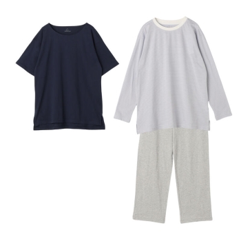 セブンプレミアムライフスタイル　婦人　ボディクーラー　２トップス　ルームウェア