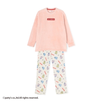 ボディヒーター　スイマーコラボ　ミンクフリース　ルームウェア