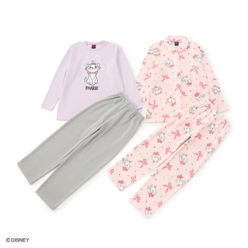 【ハッピーバッグ】ディズニー(マリー)　レディース　ルームウェア　２点セット