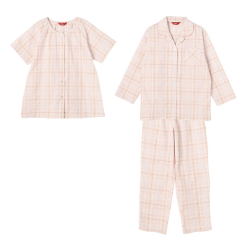 ＰＯＬＯ　婦人サッカー格子２トップスパジャマ