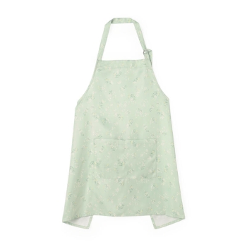 日比谷花壇ツイルオリーブ柄エプロン