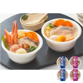 【お歳暮】北の温もり小鍋（４個）Ｂ－９