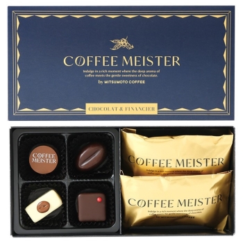 コーヒーマイスター　ブレンドショコラ＆フィナンシェ　６個