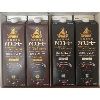 【お中元】丸福珈琲店　アイス珈琲純喫茶ブレンド詰合せ　ＭＩＪＢ４