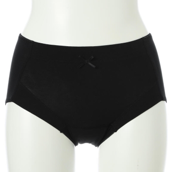 ツキヒ　夜用　ウエスト・足口折り返しサニタリーショーツ＜はきこみ丈ふかめ＞