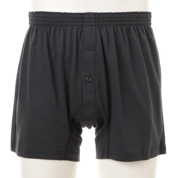 メンズ　無地ニットトランクス　ネイビー