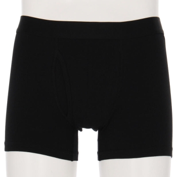 紳士　無地ボクサーブリーフ　黒