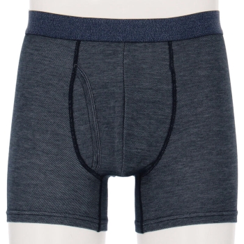 紳士　深丈　デニム調ボクサーブリーフ　紺