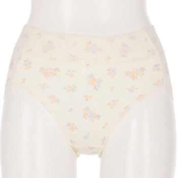 幅広レースショーツ＜はきこみ丈ふかめ＞