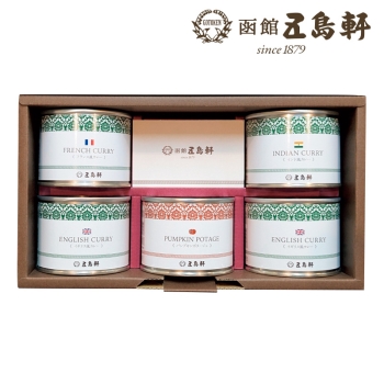 【お歳暮】五島軒　カレー・ポタージュ５缶セット ＧＫＴ３０ーＳ