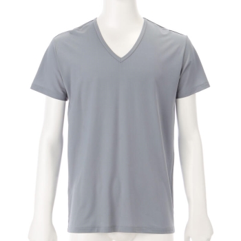 セブンプレミアムライフスタイル　ボディクーラー　冷感クール　半袖Ｖ首シャツ