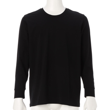 セブンプレミアムライフスタイル　ボディヒーター　快適暖か綿　９分袖丸首シャツ