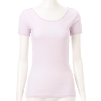 ボディクーラー　涼しい綿１００％　３分袖シャツ