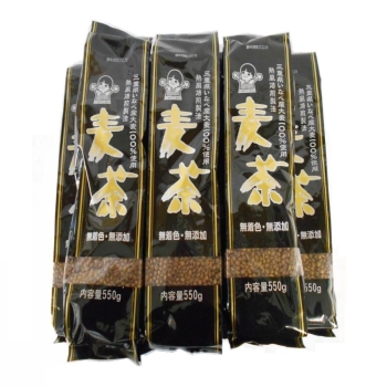 手駒銘茶 三重県産麦茶 550g (15個入)