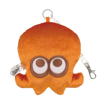 Splatoon3ダイカットパスケース タコ(オレンジ)