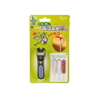 転ばぬ杖エクセレント紐なし　黒　Ｌ