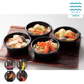 【お歳暮】小樽海洋水産　小樽の小鍋（４個入）