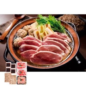 【お歳暮】国産あい鴨「京鴨」鍋セット ＩＫＳＯ２