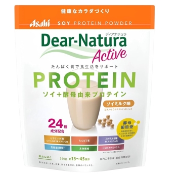 ディアナチュラ　ソイプロテイン　ソイミルク味　３６０ｇ