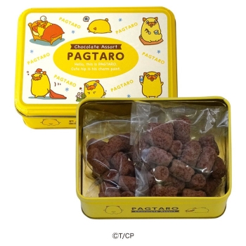 パグ太郎　チョコマシュマロ缶　８０ｇ