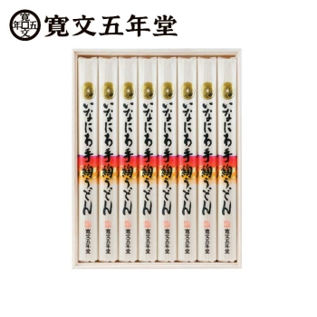 【お歳暮】寛文五年堂　いなにわ手綯うどん　ＤＵ－３０