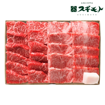 【お歳暮】スギモト　松阪牛モモ・バラ焼肉用 ＳＧＩＹ－１６２Ｆ
