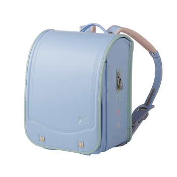 楽ッション×ハネッセルリボンリボン　ペールブルー／ミント