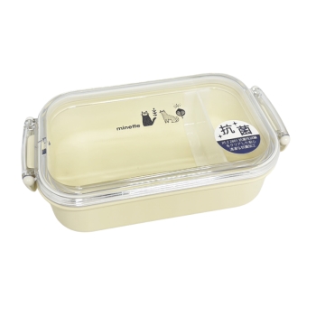 ミネット　レクタングルランチ　アイボリー　４８０ｍｌ