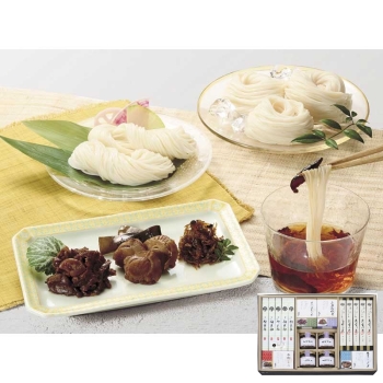 【お中元】鵜舞屋・イケガヤ　和惣菜・夏の麺食べくらべ　ＭＳ－５Ｂ