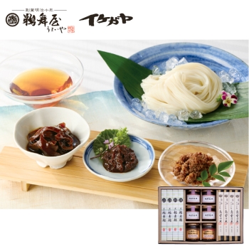 【お中元】鵜舞屋・イケガヤ　和惣菜・夏の麺食べくらべ　ＭＳ－５Ｃ