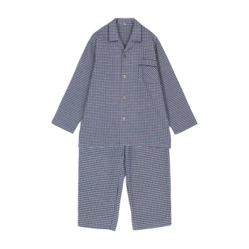 グレイスフルデイズ　紳士　日本製ツイル起毛シャツパジャマ