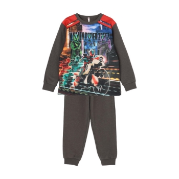 トドラー男児　仮面ライダー　シャギー素材長袖パジャマ