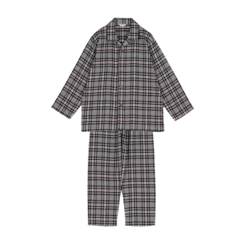 紳士日本製快適設計ツイルシャツパジャマ