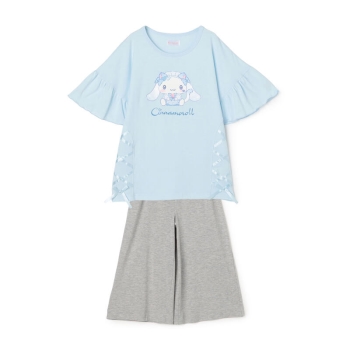 女児　サンリオ　メッシュ天竺パジャマ
